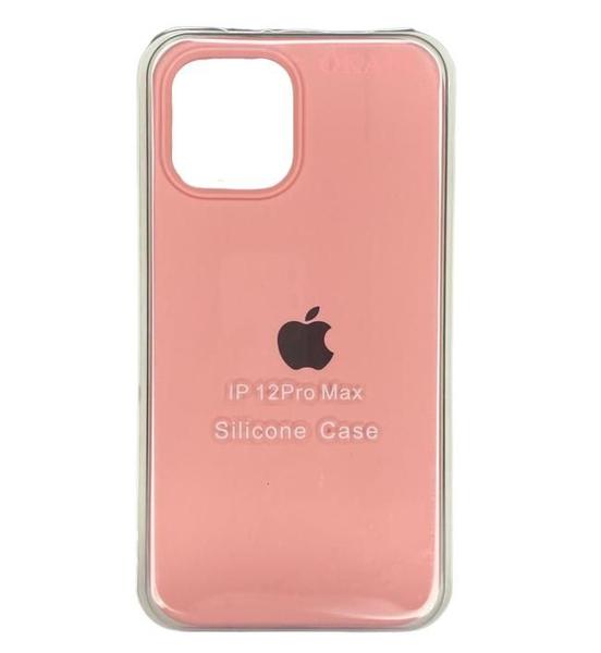 Imagem de Case Silicone Aveludada Compatível iPhone 12 PRO MAX (com logo)