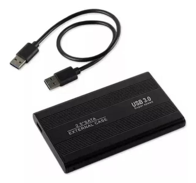 Imagem de Case Slim Hd Ssd Adaptador Usb 3.0 Sata3 Externo 6gbps