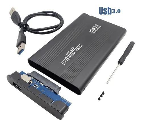 Imagem de Case Ssd Hd 2,5 Externo Usb 3.0 Sata3 Até 5tb Plug And Play