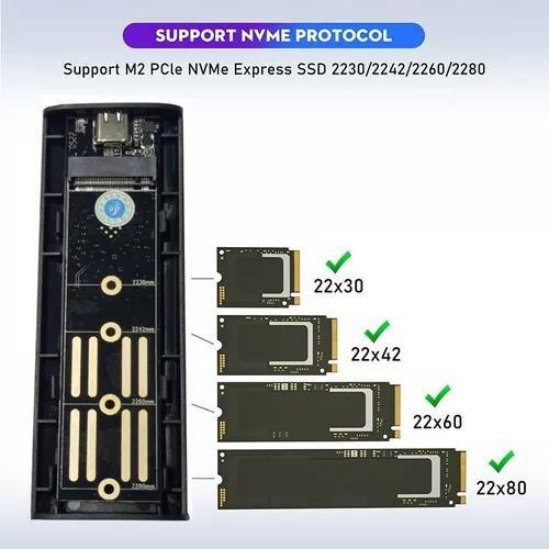 Imagem de Case Ssd M.2 E Sata Para Usb 3.1 E Type-c