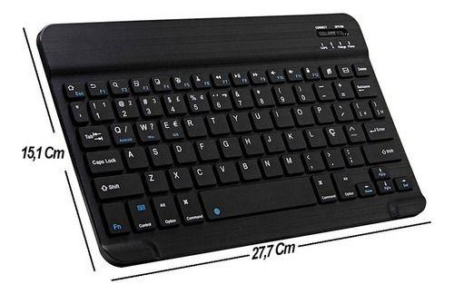 Imagem de Case + Teclado Abnt2 + Mouse + Películ Para Galaxy Tab S7 Fe