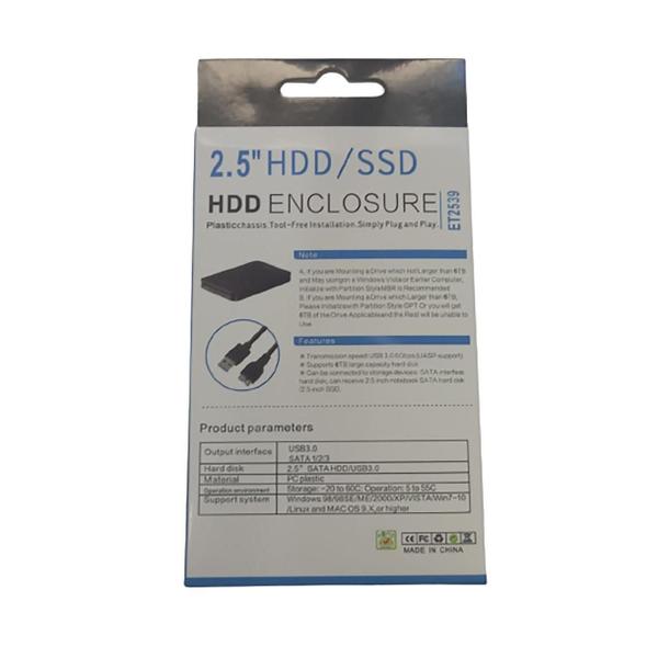 Imagem de Case Usb 3.0 Sata Ssd 2.5Mm Para Montar Hd Externo