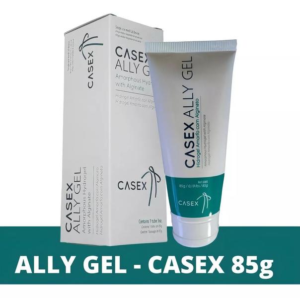 Imagem de Casex Ally Gel Pomada Hidrogel Com Alginato 85 Ml KIT C/6 UN