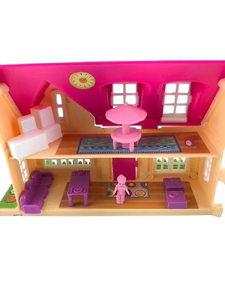 Imagem de Casinha Boneca brinquedo 8 pçs sortidas acessórios novidade