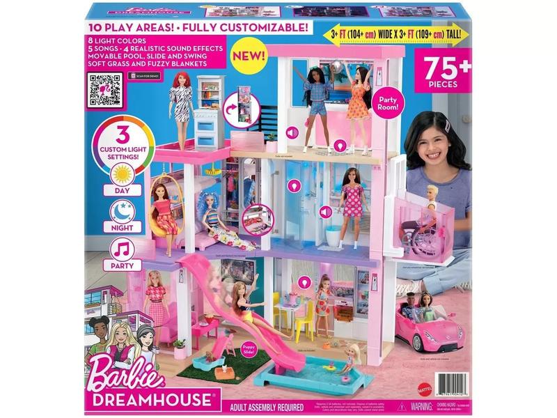 Imagem de Casinha De Boneca Barbie Casa Dos Sonhos Fhy73 - Mattel