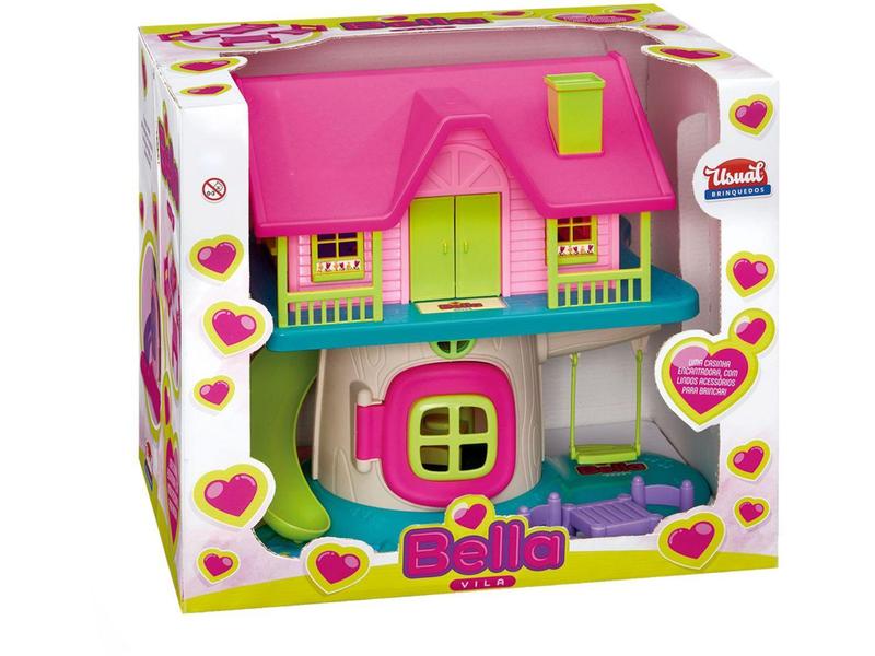 Imagem de Casinha de Boneca Bella Casinha Bella Vila Casa - Usual Brinquedos