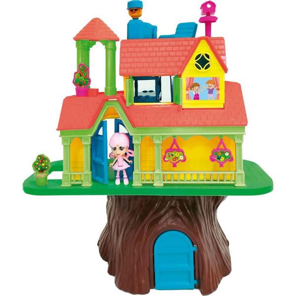 Imagem de Casinha de Boneca Casa NA árvore com Bonecos