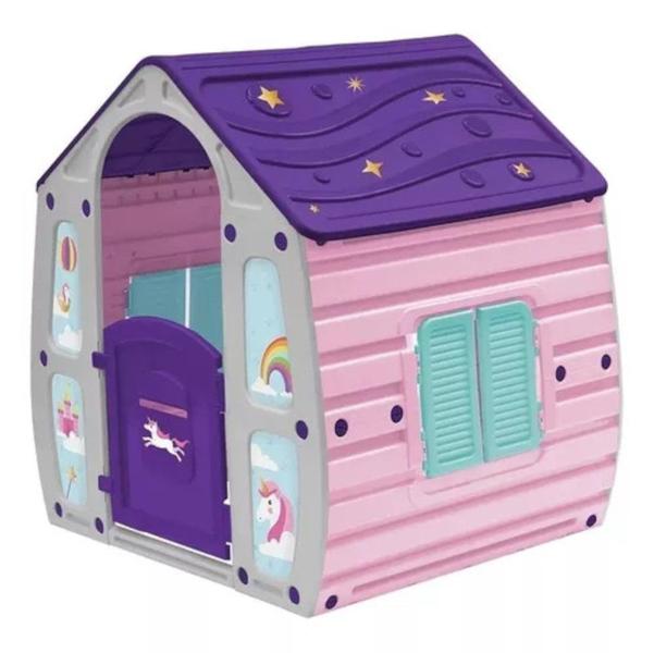 Imagem de Casinha de brinquedo magical infantil portátil belfix