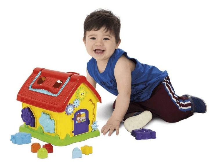 Casinha Didática Com Atividades Dinda Aranha - Mercotoys Imagem de Casinha Didática Com Atividades Dinda Aranha - Mercotoys