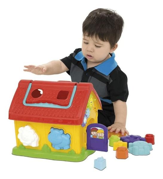 Casinha Didática Com Atividades Dinda Aranha - Mercotoys Imagem de Casinha Didática Com Atividades Dinda Aranha - Mercotoys