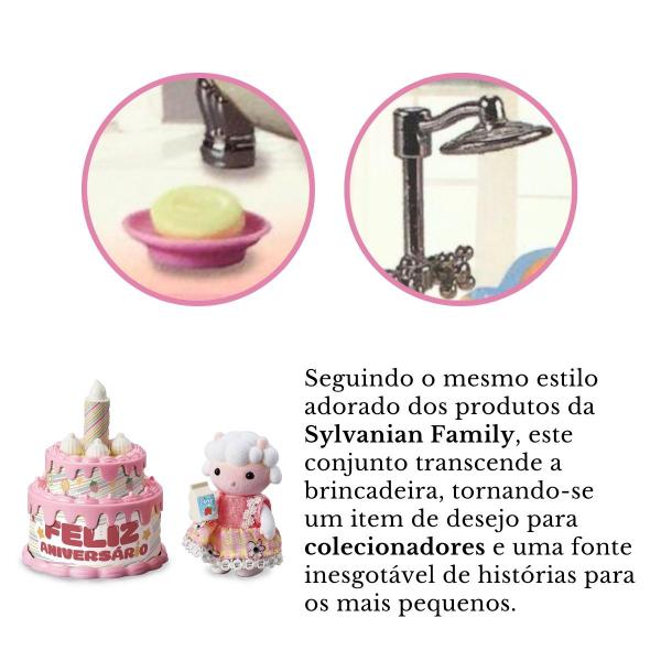 Imagem de Casinha Feliz - Banheira - Tipo Sylvanian Family Infantil P/ Colecionar - Zoop