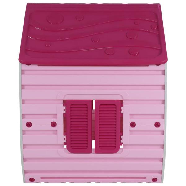 Casinha Infantil De Criança De Brinquedo Pink Rosa Menina - Belfix Imagem de Casinha Infantil De Criança De Brinquedo Pink Rosa Menina