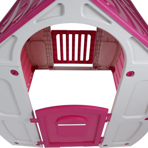 Casinha Infantil De Criança De Brinquedo Pink Rosa Menina - Belfix Imagem de Casinha Infantil De Criança De Brinquedo Pink Rosa Menina