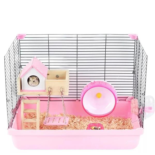 Imagem de Casinha Toca Pet Hamster Mundo Roedor Estímulo Mouse Luxo