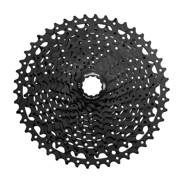 Imagem de Cassete 11v sunrace ms8 11/51d preto mtb serve shimano m5100 1x11v