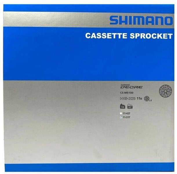 Imagem de Cassete CS-M5100 11v 11/51D Deore - SHIMANO