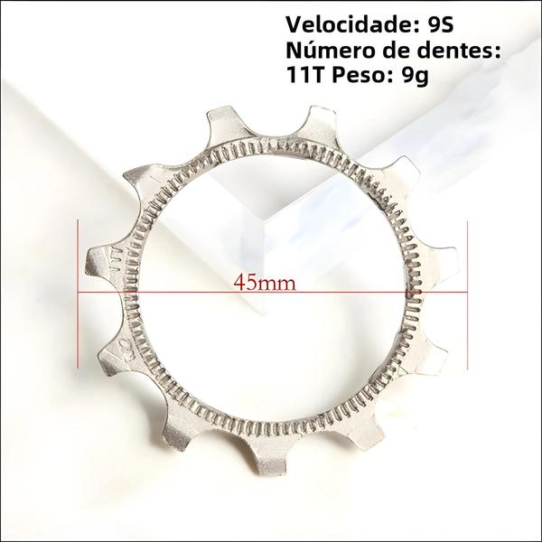 Imagem de Cassete de Bicicleta de Montanha 9 Velocidades 11-36T - Roda Dentada para Volante