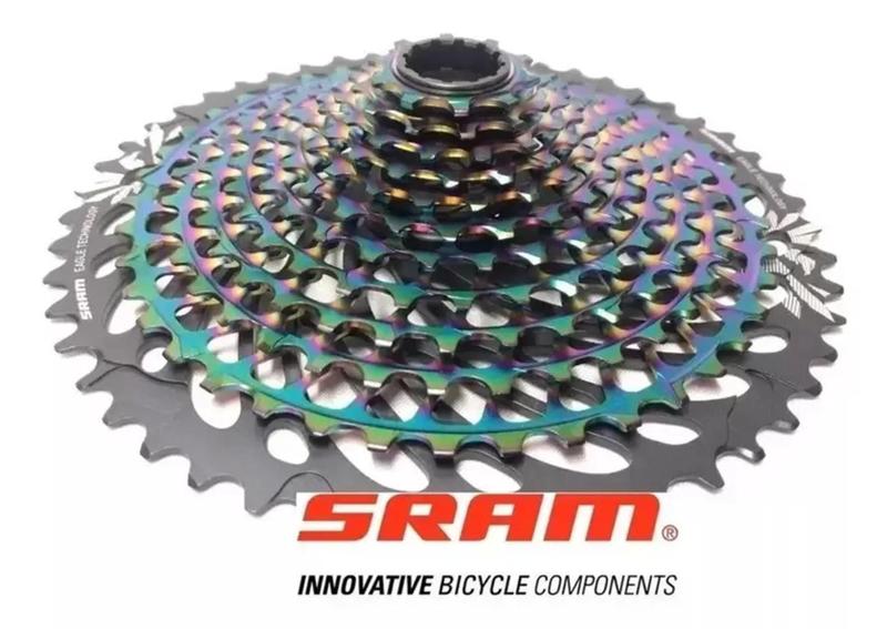 Imagem de Cassete K7 Sram Xx1 Eagle Axs 12v 10-50 Modelo Novo Rainbow