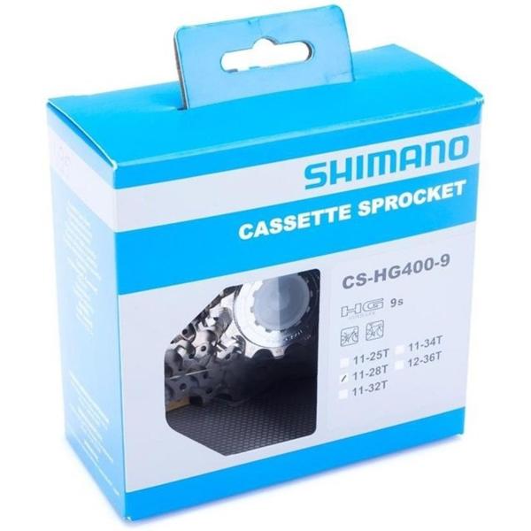 Cassete Shimano Acera Alívio Sora 9v Hg400 11-28 Speed - Cassete