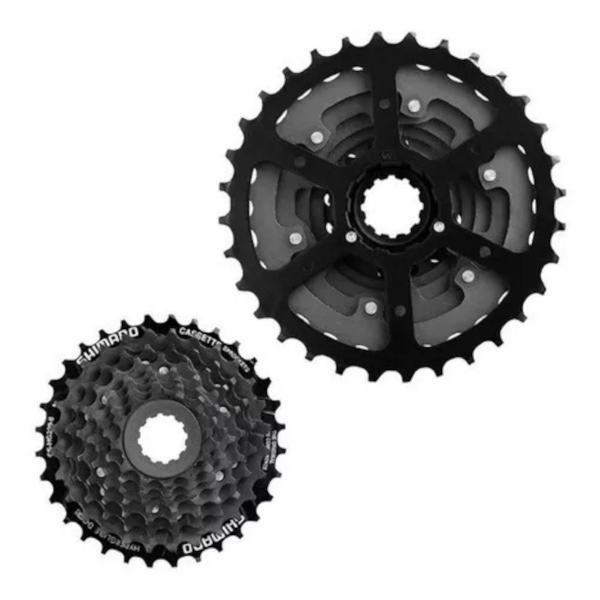 Imagem de Cassete shimano cs-hg200 8v 12/32d