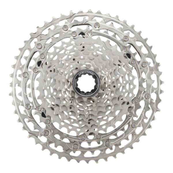 Imagem de Cassete Shimano Mountain Bike Deore CS-M5100 - 11V 11/51d Freehub Tradicional Prateado Mtb