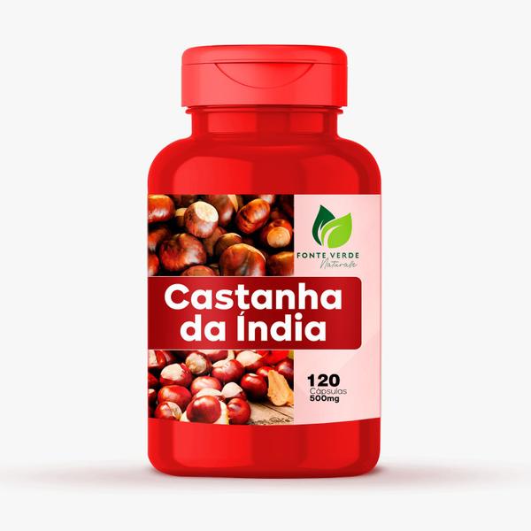 Imagem de Castanha 120 Capsulas 500MG (Fonte Verde Naturalle).