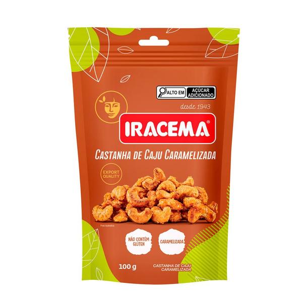 Imagem de Castanha de Caju Iracema Caramelizada 100g