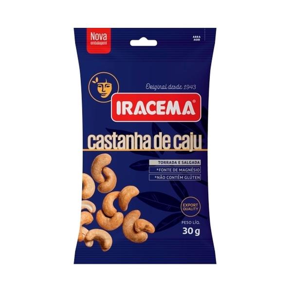 Imagem de Castanha de Caju Iracema Torrada e Salgada 30g