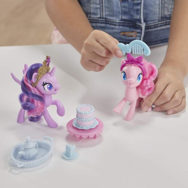 Imagem de Castelo de Amizade My Little Pony com Figuras de Twilight Sparkle e Pinkie Pie (Exclusivo Amazon)