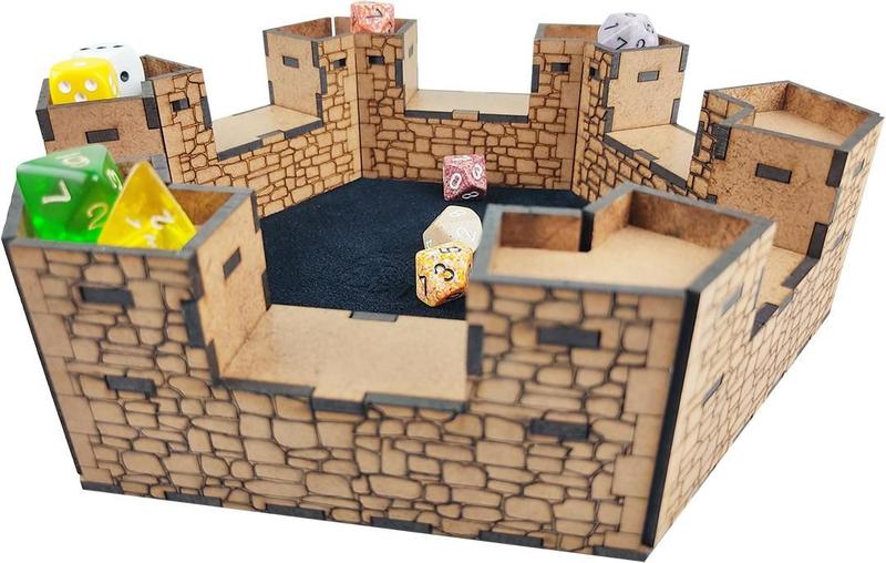 Imagem de Castelo de Dados Premium para RPG e Jogos de Tabuleiro