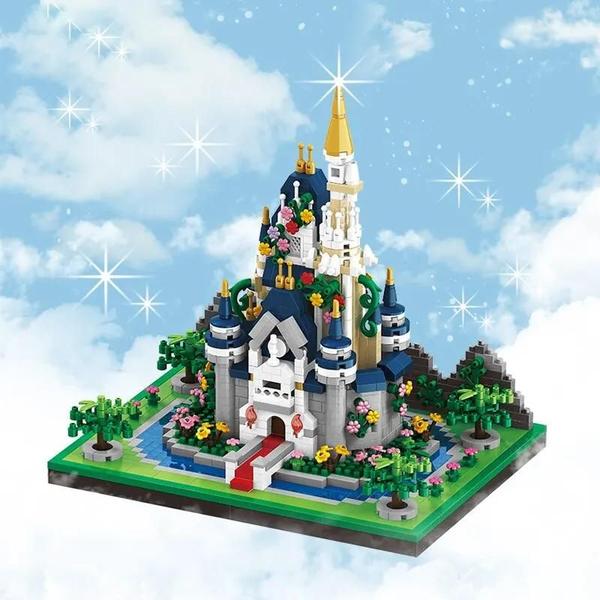 Imagem de Castelo de Princesa - Blocos de Construção DIY para Criar Modelos de Cidade