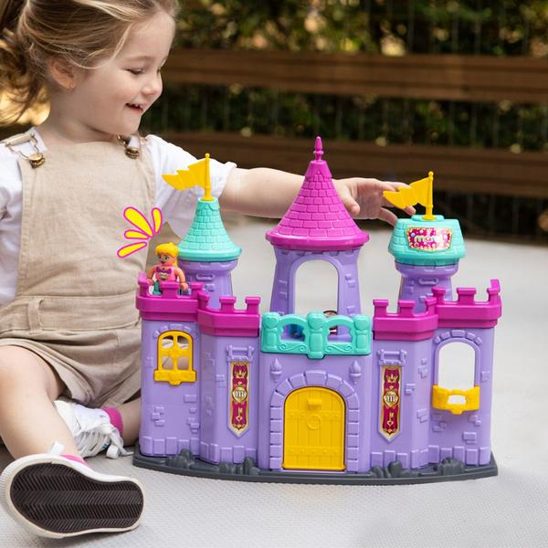 Imagem de Castelo de Princesa Infantil Faz de Conta Imaginação com Acessórios Maral