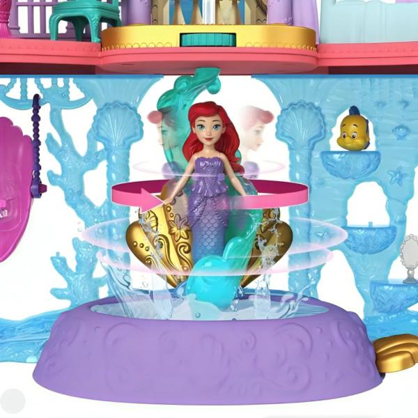 Imagem de Castelo de Princesas da Ariel Terra e Mar HLW95 - Mattel