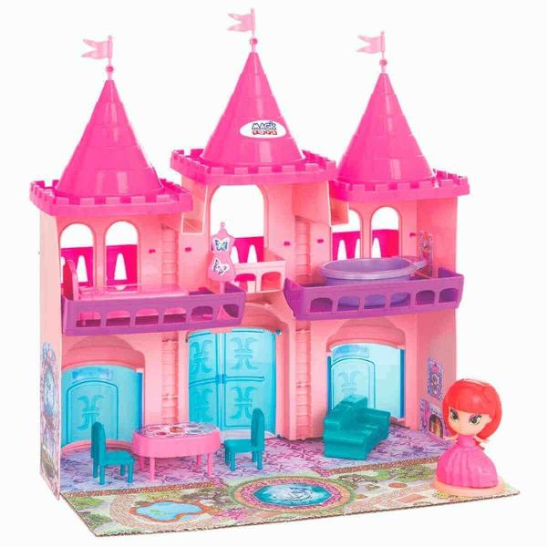 Imagem de Castelo Magic Toys Princess Meg Rosa - 1092