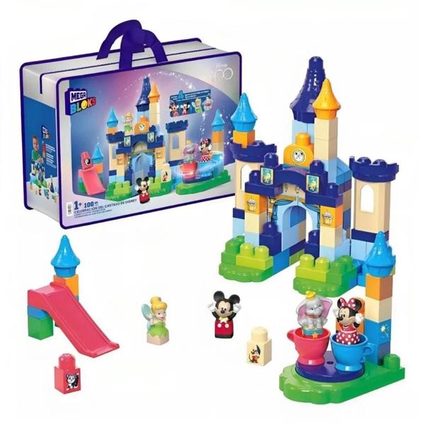 Castelo Mágico Da Disney Mega Bloks - Mattel HPB52 Imagem de Castelo Mágico Da Disney Mega Bloks - Mattel HPB52