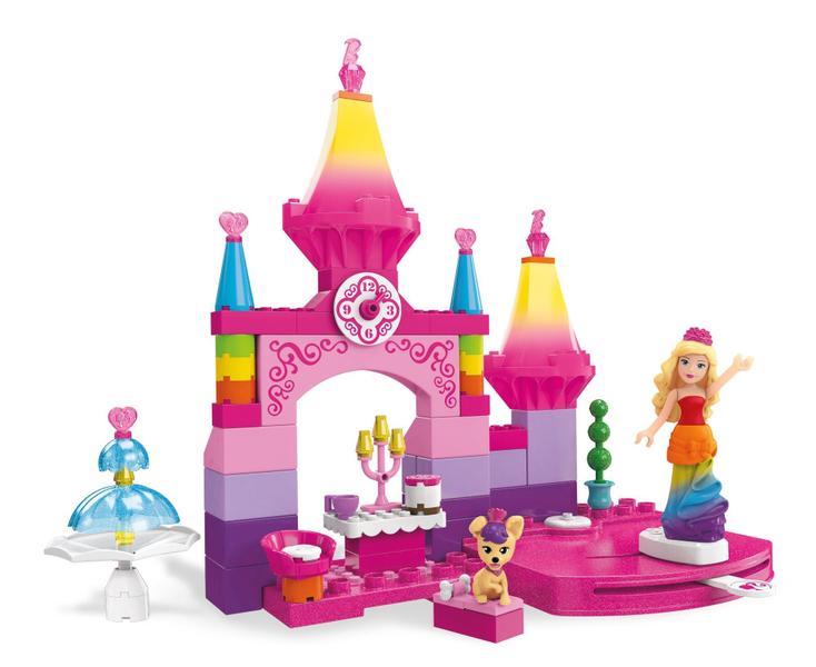 Imagem de Castelo Princesa Arco-Íris Mega Bloks Barbie