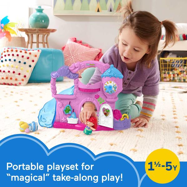 Castelo Princesas Disney Play & Go de Little People Fisher-Price Imagem de Castelo Princesas Disney Play & Go de Little People Fisher-Price