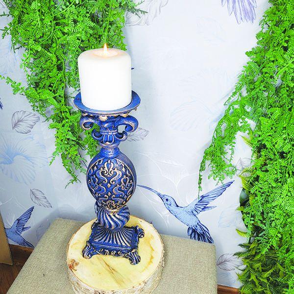 Castiçal Flor De Lis Para Vela Ou Bola De Flores 22320 - Mana Om Imagem de Castiçal Flor De Lis Para Vela Ou Bola De Flores 22320