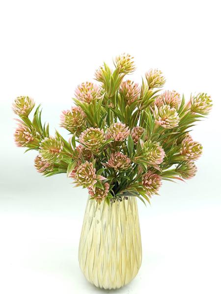 Castilleja Flor Artificial Colorida Com 5 Ramos - PW OUTLET Imagem de Castilleja Flor Artificial Colorida Com 5 Ramos