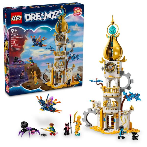 Imagem de Castle Toy LEGO DreamZzz The Sandman's Tower com minifiguras