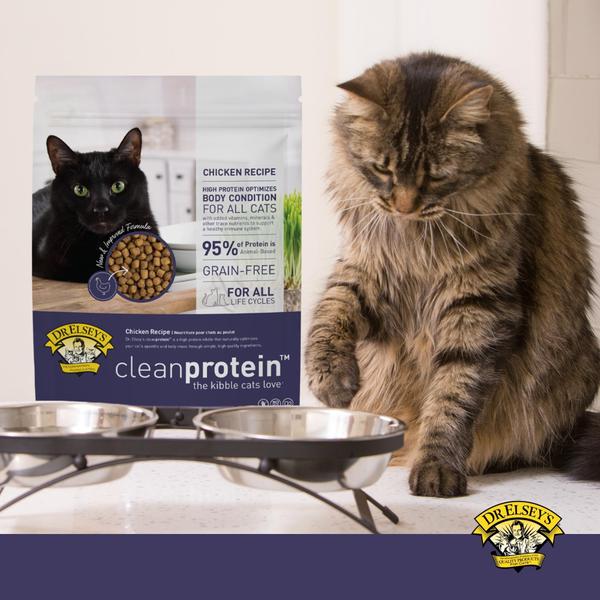 Imagem de Cat Food Dr. Elsey's Clean Protein Chicken Kibble Saco de 3 kg