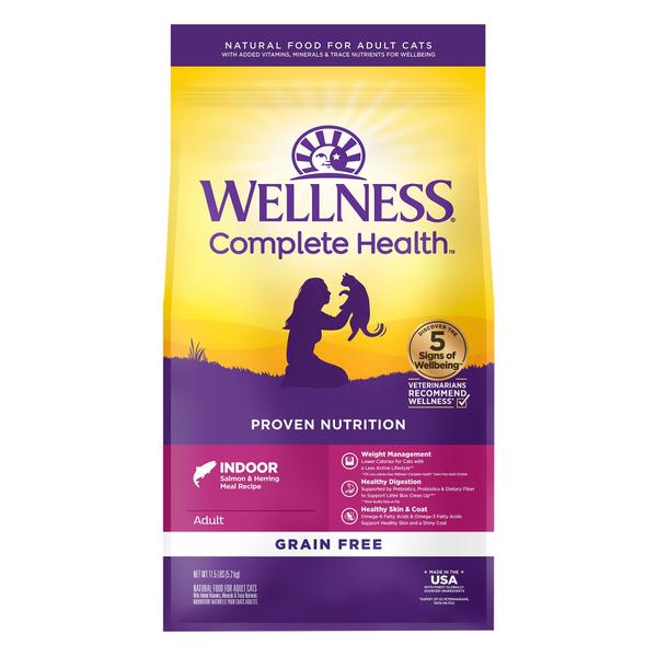 Imagem de Cat Food Wellness Complete Health Salmão sem grãos 5,2 kg