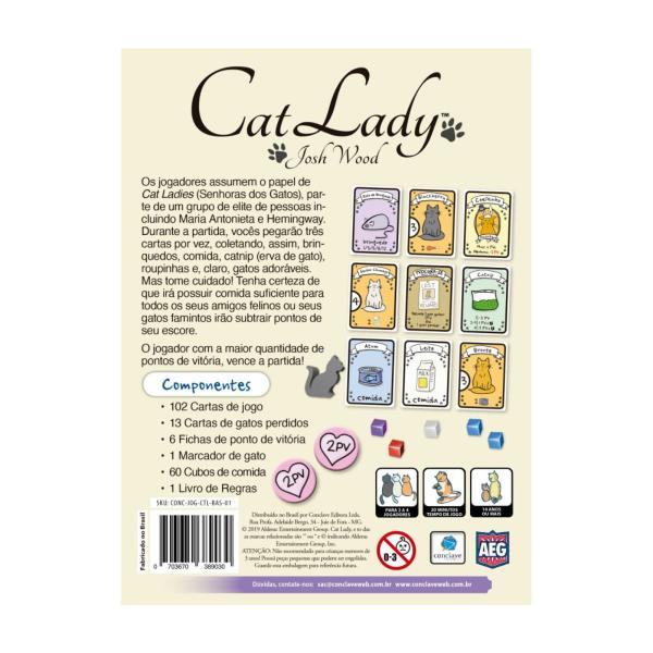 Imagem de Cat Lady - Jogo de Cartas - Conclave