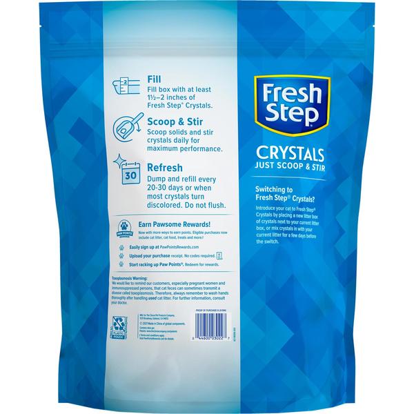 Imagem de Cat Litter Fresh Step Crystals perfumados, 3,6 kg, pacote com 2