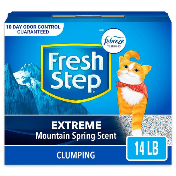 Imagem de Cat Litter Fresh Step Extreme Clumping 6,35 kg de perfume de montanha