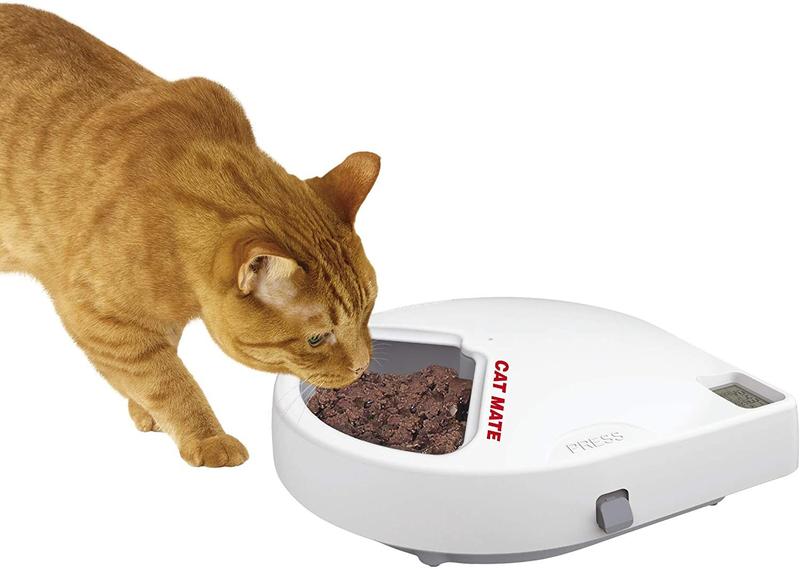 Imagem de Cat Mate Alimentador Automático C500 com Temporizador Digital para Gatos e Cães Pequenos