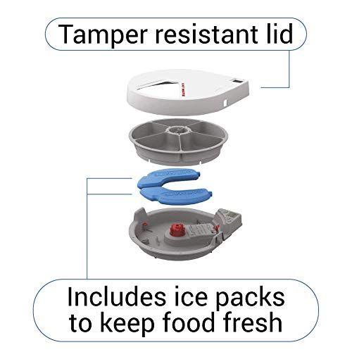 Imagem de Cat Mate Alimentador Automático C500 com Temporizador Digital para Gatos e Cães Pequenos