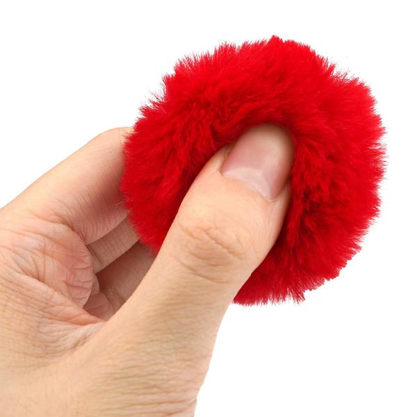 Imagem de Cat Toy CHIWAVA Furry Pomons Balls com Catnip 1,8 polegadas, 24 unidades