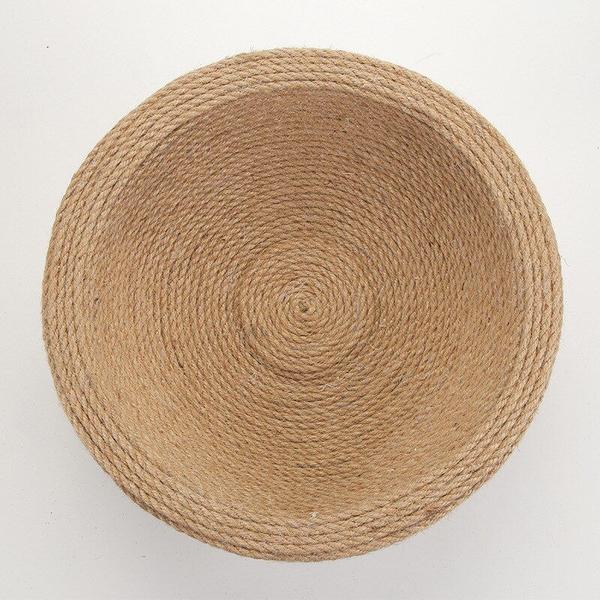 Cat Toy Sisal Claw Board Bowl Scratcher Cardboard para gatos - Wokex Imagem de Cat Toy Sisal Claw Board Bowl Scratcher Cardboard para gatos