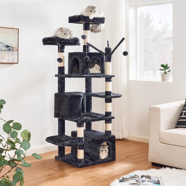 Imagem de Cat Tree BEWISHOME XL Grande 164 cm com arranhões